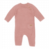 Onepiece suit knitted – dark pink