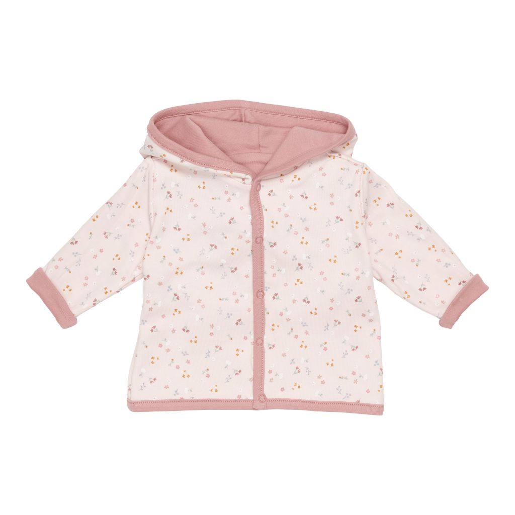 Reversible Jacket – Pink Little Flowers (5)