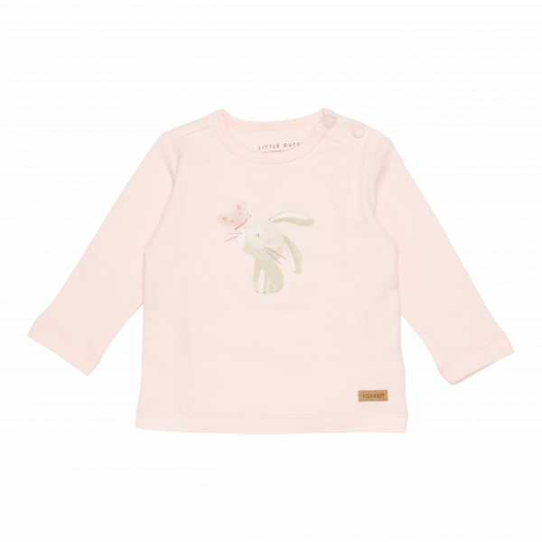 Shirt lange mouw Bunny Butterfly Pink Little Dutch 