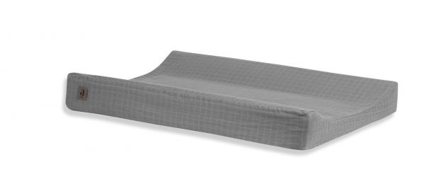 Waskussenhoes 50x70cm Wrinkled – Storm Grey Jollein
