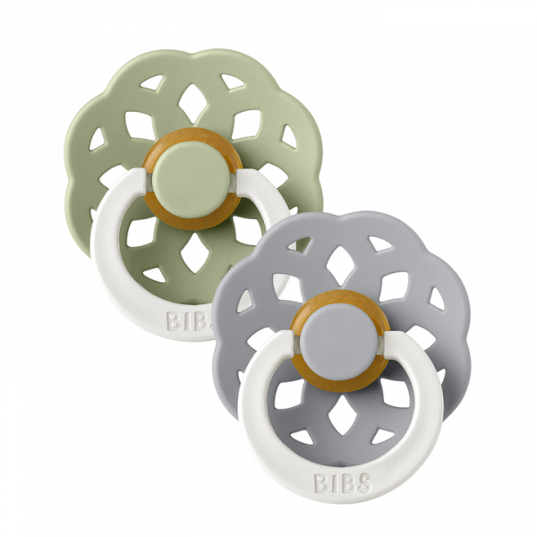 Speenset Boheme Round GLOW | Sage / Cloud Bibs