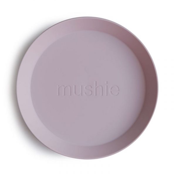 Bord rond (set van 2) – Soft Lilac Mushie