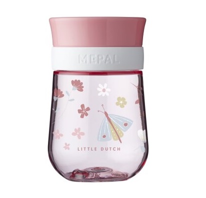 360° oefenbeker Mio 300 ml Little Dutch – Flowers & Butterflies Mepal