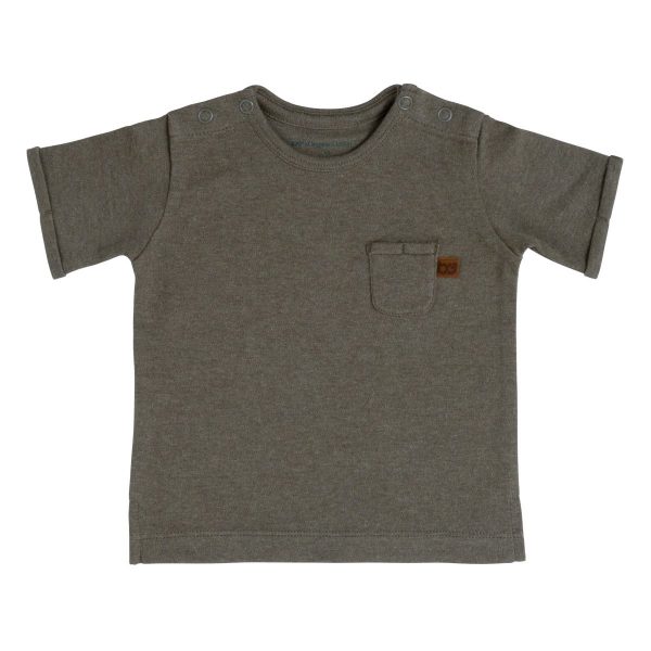 T-shirt korte mouw Melange khaki Baby's Only