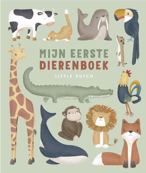 Kinderboek Mijn Eerste Dierenboek Little Dutch