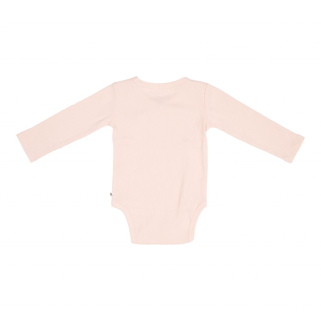 Bodysuit wrap long sleeves Rib Pink-JPEG (4)