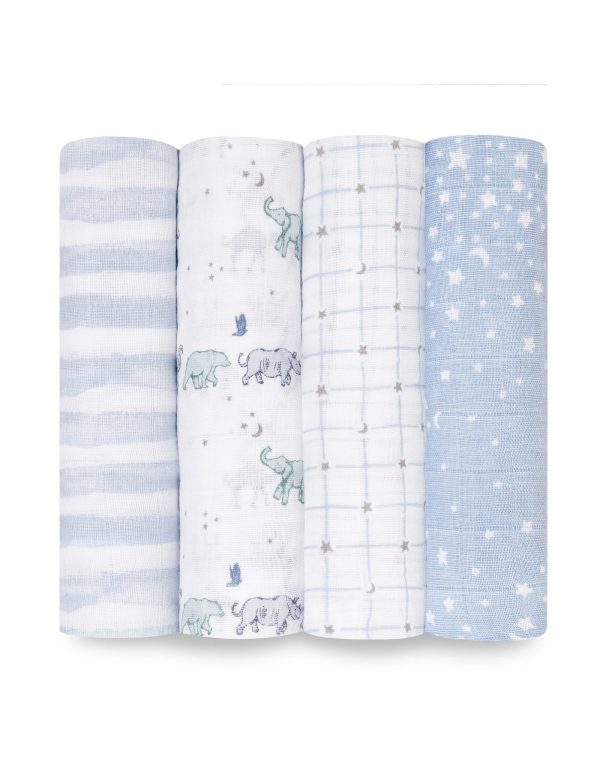 Swaddle 4-pack Rising star Aden + Anais