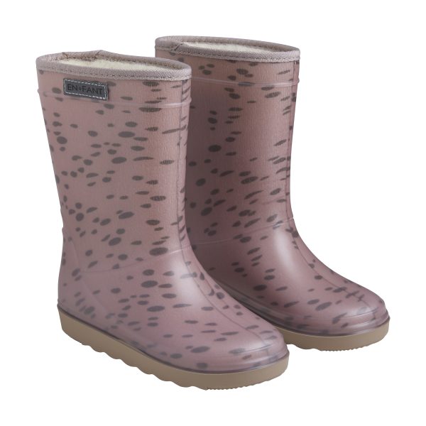 Thermo Boots Portabella print En fant