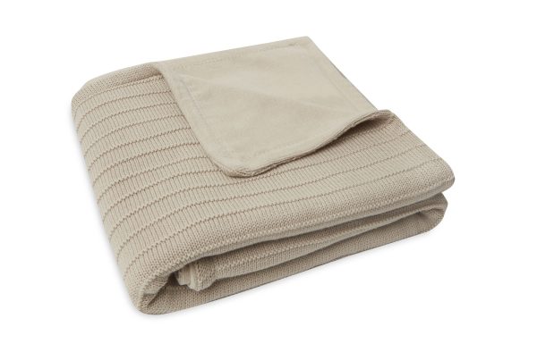 Deken Pure Knit Velvet Nougat Jollein