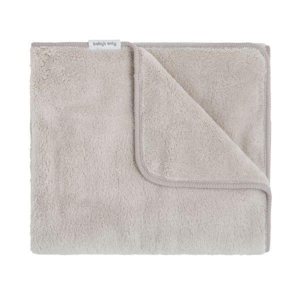 Deken Cozy Urban taupe Baby's Only