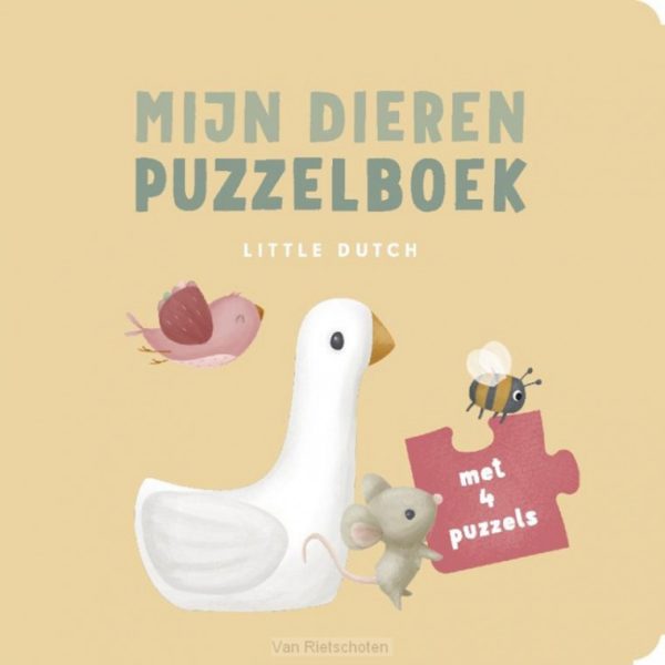 Mijn Dieren Puzzelboek Little Dutch