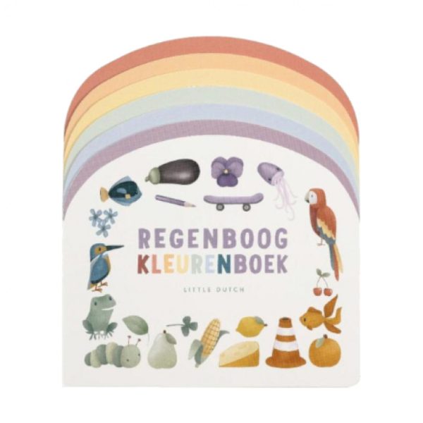 Regenboog Kleurenboek Little Dutch
