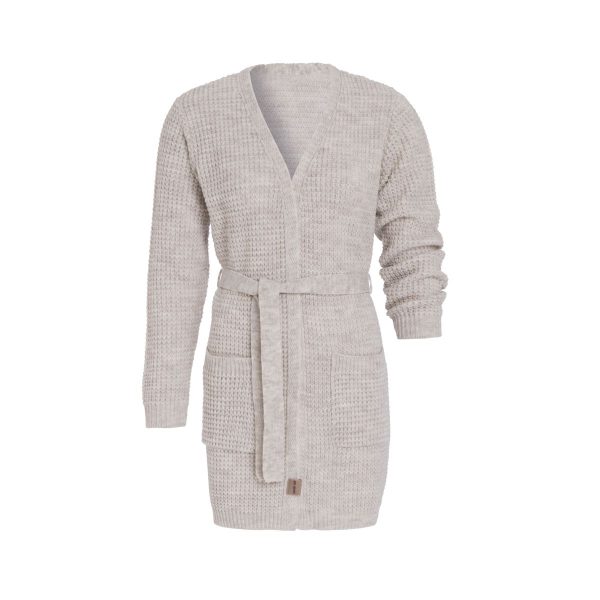 Robin Gebreid Vest Beige – 40/42 Knit Factory