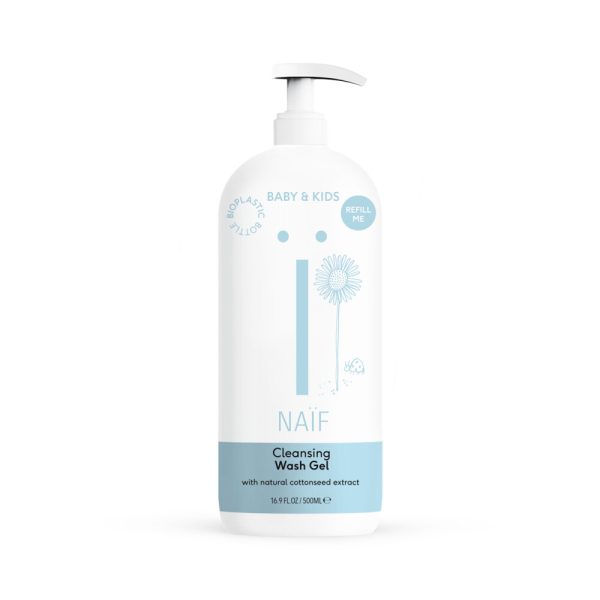 Reinigende Wasgel Baby&Kids NAIF Babycare