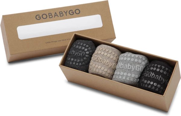 GoBabyGo Combo Box – Cotton – Grey/Sand – 1-2 j Go baby  Go