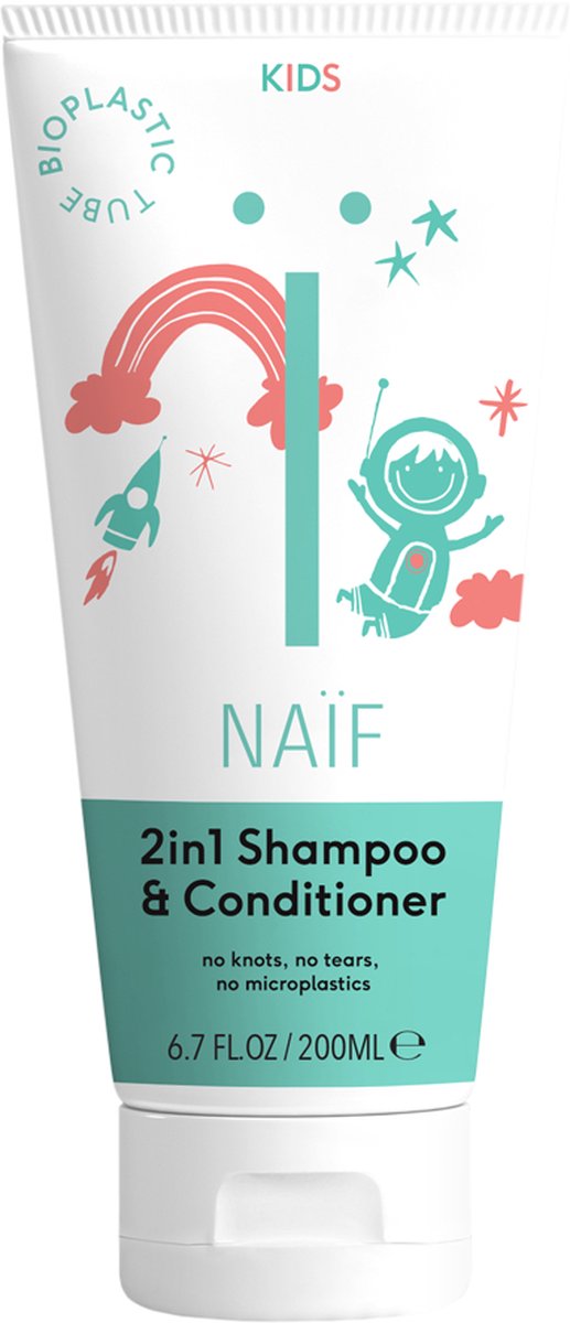 Naïf 2 in 1 Shampoo & Conditioner Kids 200ml NAIF Babycare