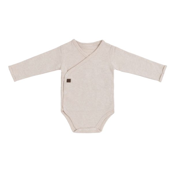 Romper lange mouw Melange Warm Linen Baby's Only