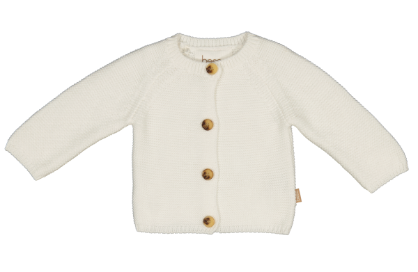 Cardigan knit white B.E.S.S.
