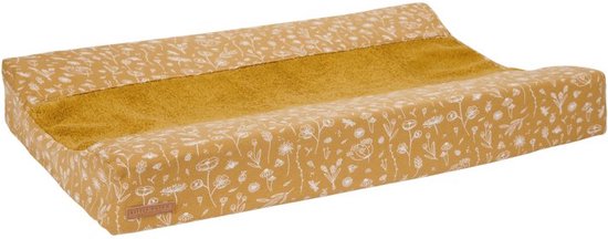 Aankleedkussenhoes Wild Flowers Ochre Little Dutch