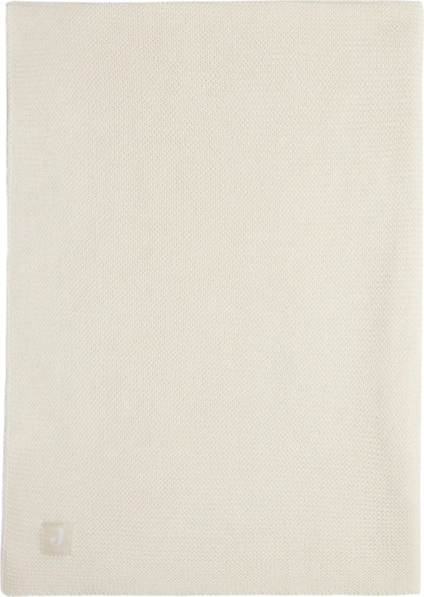 Deken Basic knit Ivory Jollein