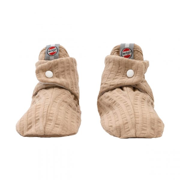 Babyslofje Slipper Seersucker | Beige Lodger