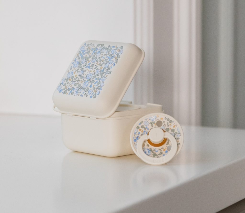 BIBS x Liberty spenendoosje Eloise Ivory Villa Uk