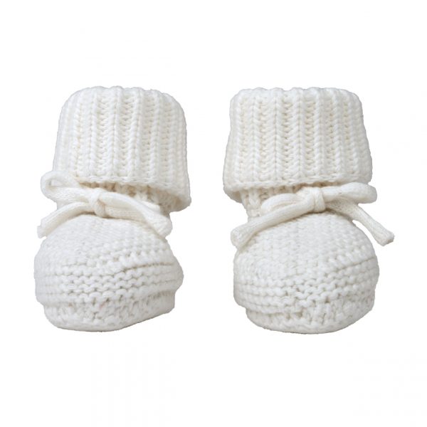 Baby Slipper Knit Cloud dancer Lodger