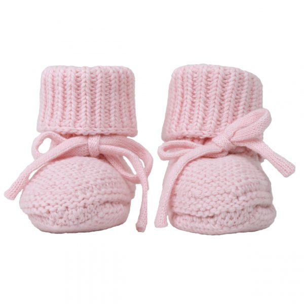 Baby Slipper Knit Tan Lodger