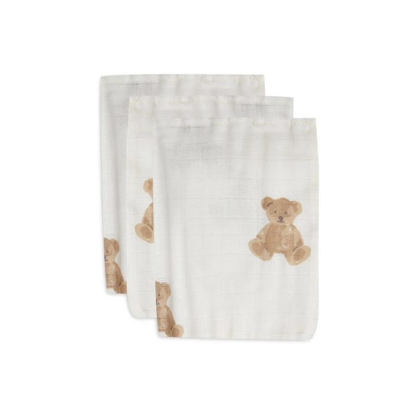 Washandjes Teddy Bear-3 pack Jollein