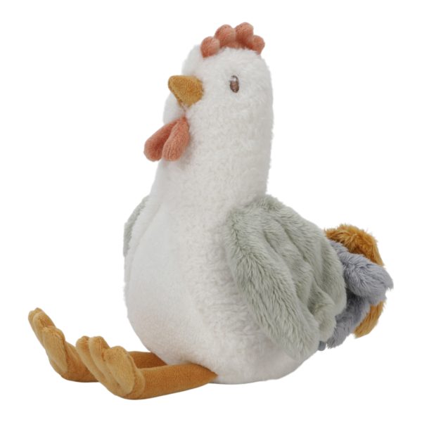 Knuffel Kip 17cm Little Farm Little Dutch