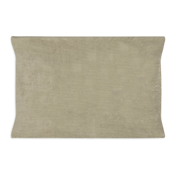 Aankleedkussenhoes badstof 50x70cm Olive Green Jollein