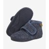 enfant-enfant-wool-slippers-velcro-navy-melange