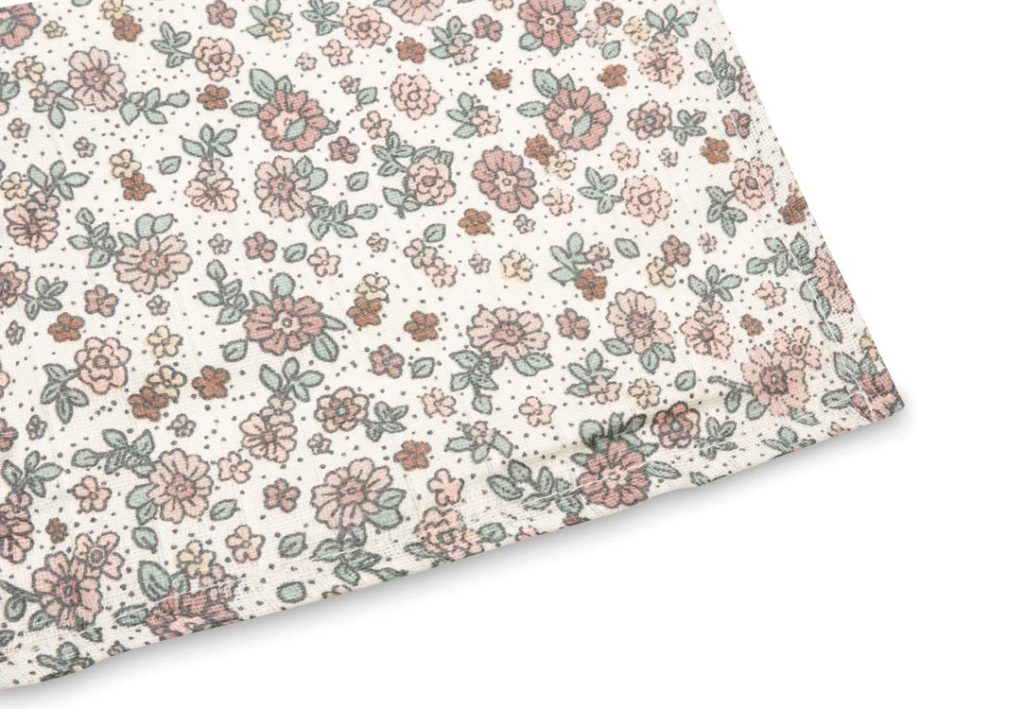 1 1a Hydrofiele Doek Large 115x115cm Retro Flowers – 2 Stuks2