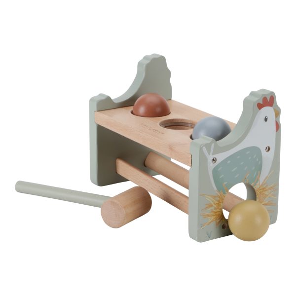 Hamerbankje met ballen Little Farm FSC Little Dutch