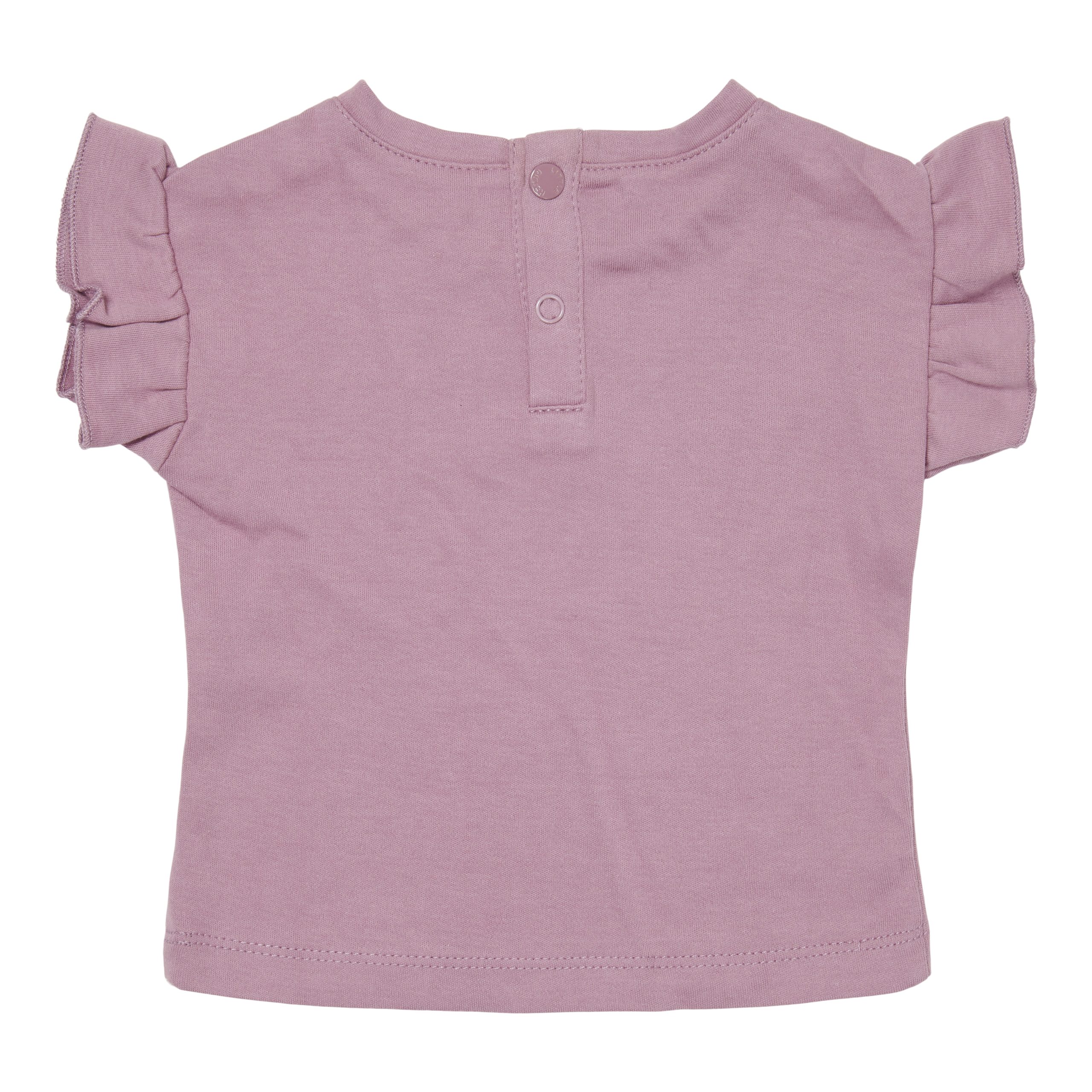 CL12973101 – T-shirt Short Sleeve Mauve – Vintage Little Flowers – (2)
