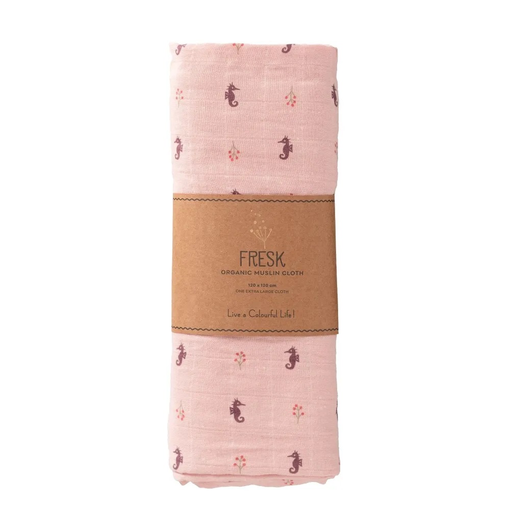 Swaddle 120 x 120 – SeaHorse Fresk