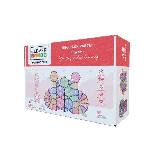 Geo Pack Pastel | 45 Stuks Cleverclixx