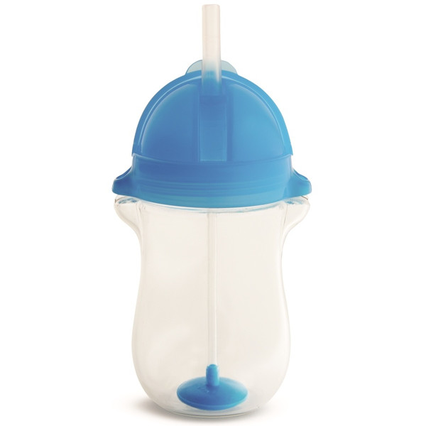 Munchkin drinkbeker – Click Lock Tip & Sip Sippy Straw Cup – Anti-lek – vanaf 12 maanden – Blauw Munchkin