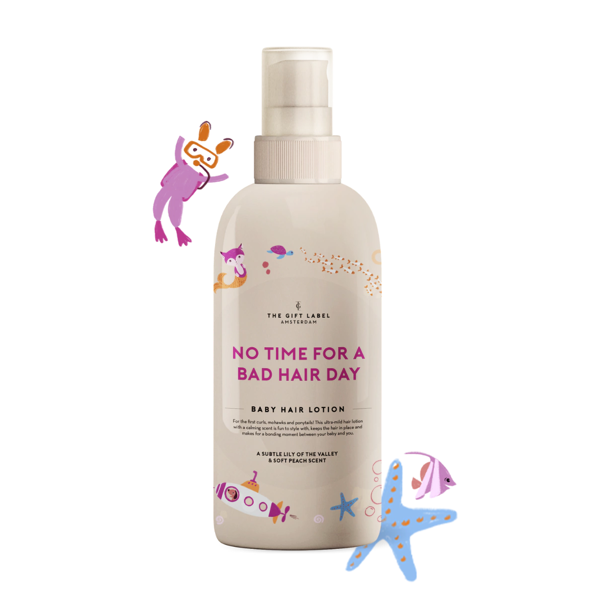 Baby haarlotion – No time for a bad hairday The Gift Label