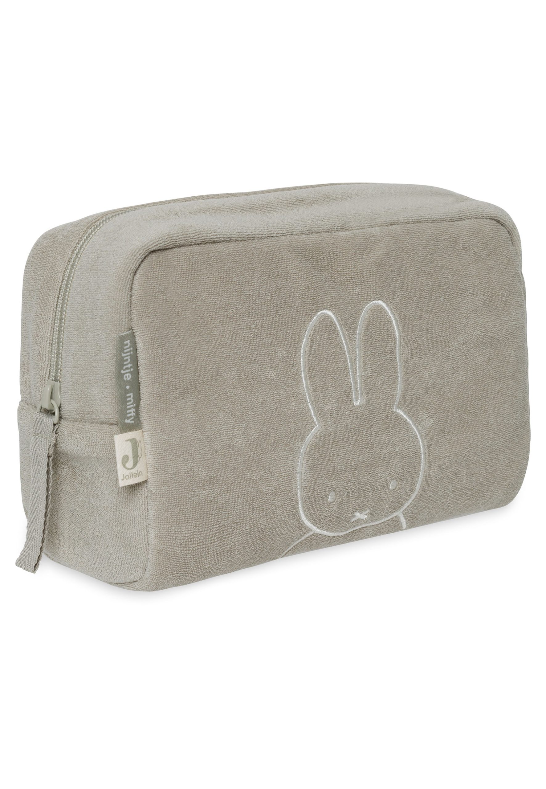 Toilettas Etui Badstof Miffy – Olive Green Jollein 