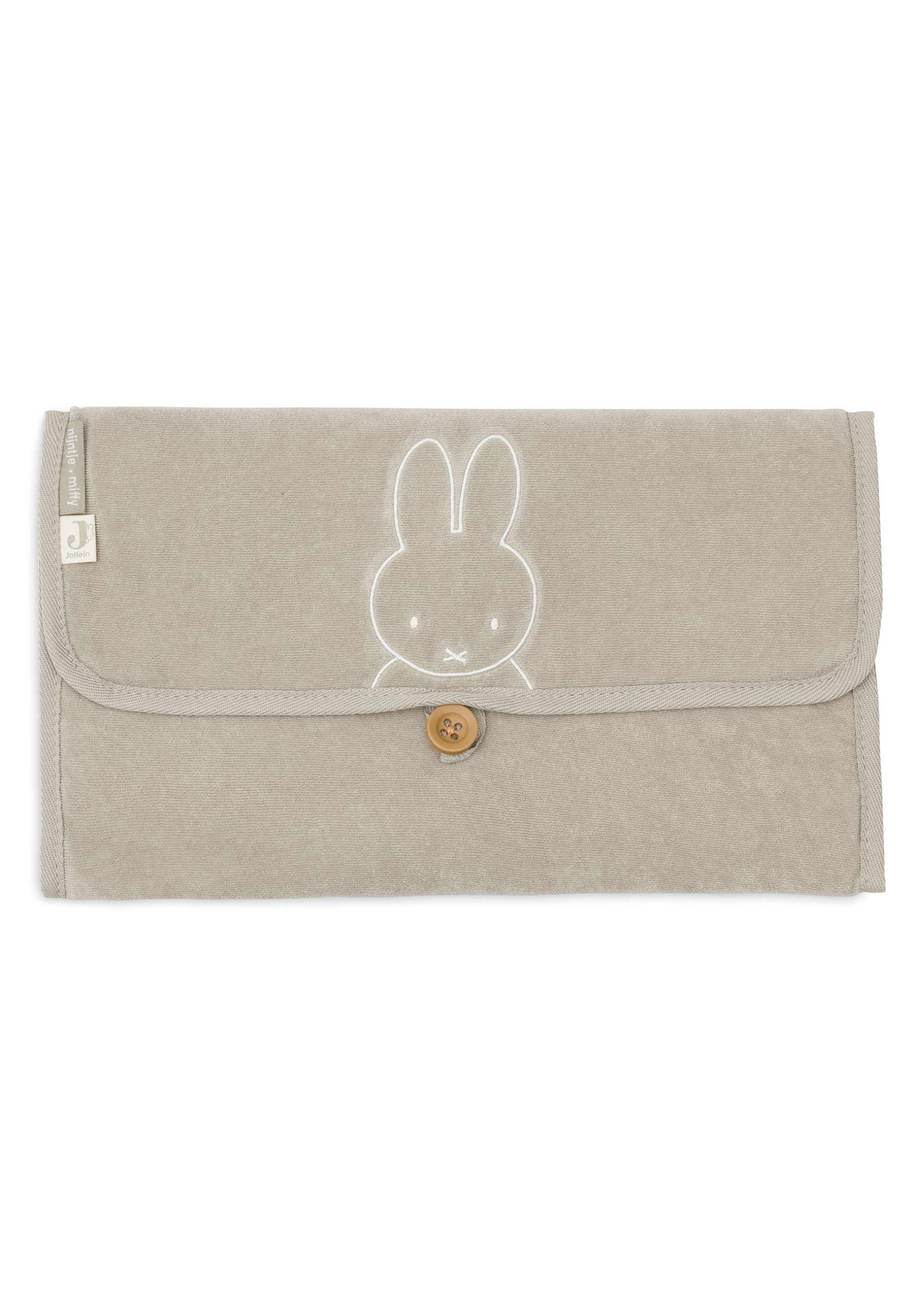 Verschoningsmat Badstof Miffy – Olive Green Jollein