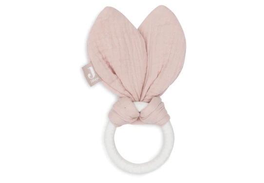 Bijtring Siliconen Bunny Ears – Wild Rose Jollein