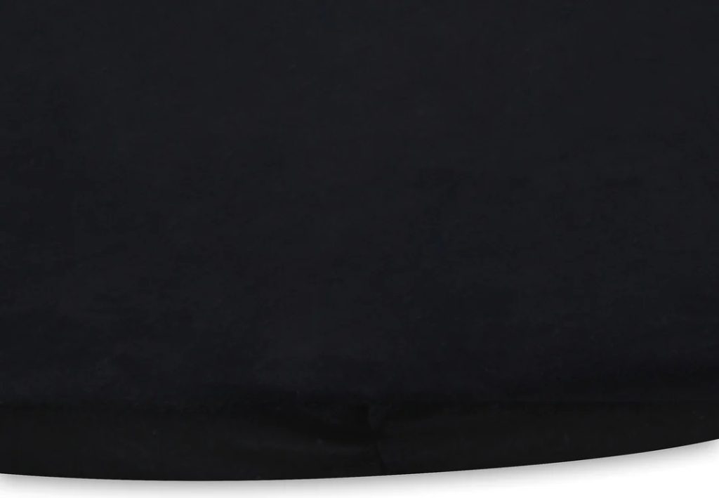 1 1 1 1 Hoeslaken Boxmatras Jersey Ø95cm – Black2