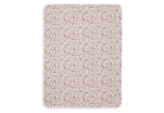 1 1 1 a Deken Wieg Jersey 75x100cm – Retro Flowers1