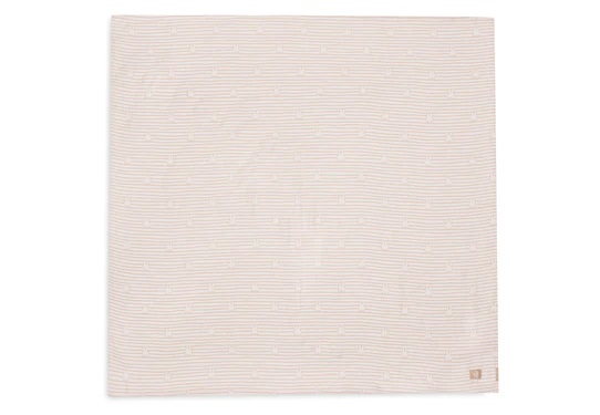 1 1 1 a Hydrofiele Doek Large 115x115cm Miffy Stripe – Biscuit – 2 Stuks1