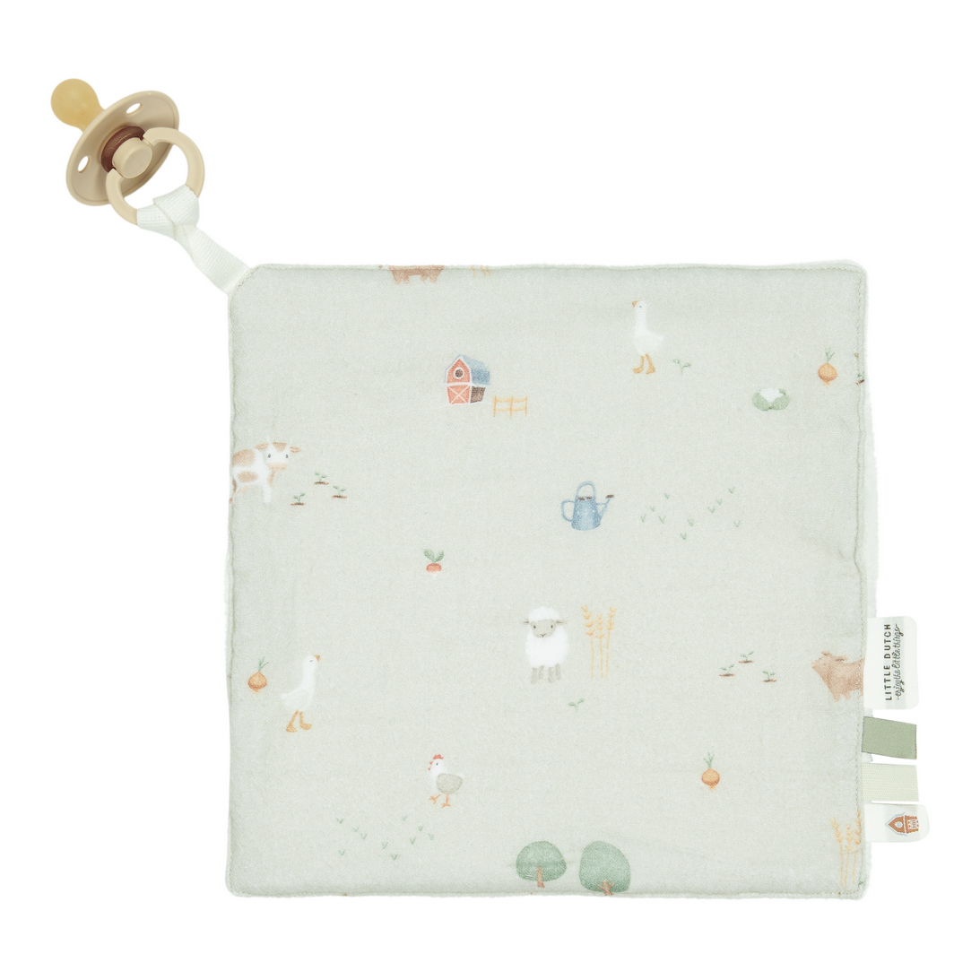 Knuffeldoek Hydrofiel Little Farm Little Dutch