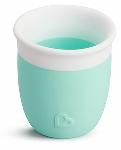 Munchkin Silicone open trainingsbeker voor baby’s en peuters vanaf 4 maanden-59 ml-mintgroen Munchkin