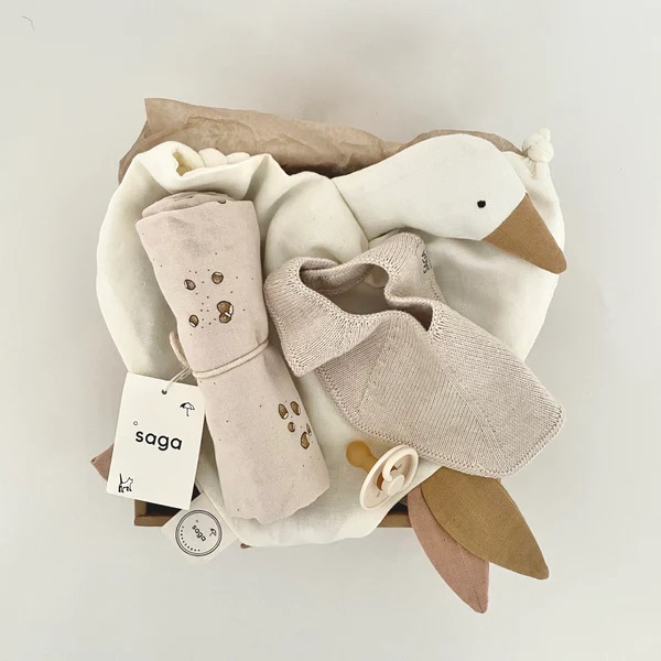 Saga Copenhagen – Gift box Loui – cream Mushie