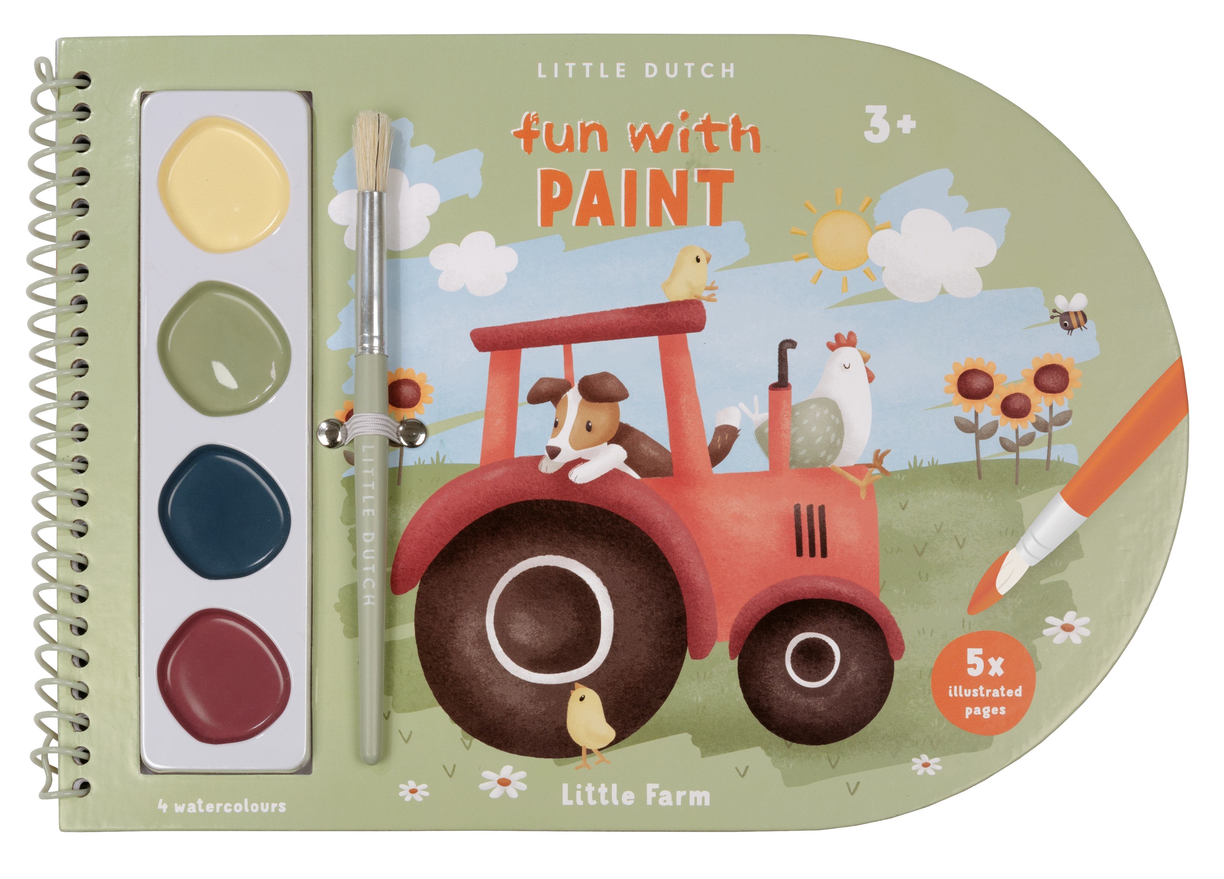 Verfboek Little Farm Little Dutch