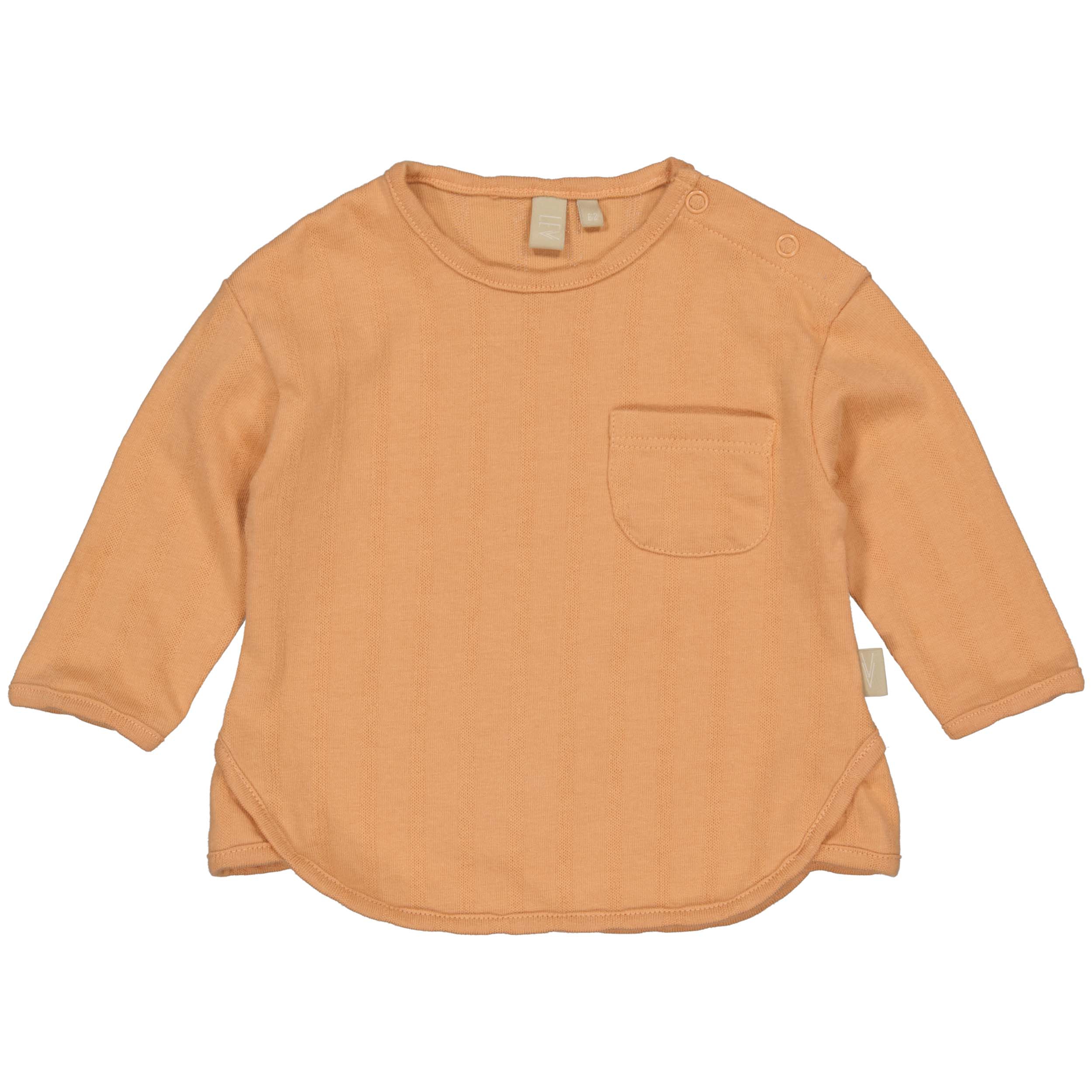 Shirt lange mouw orange LEVV Labels